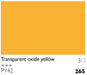 COBRA OILS COBRA 265 Transparent Oxide Yellow Cobra Oils 40ml
