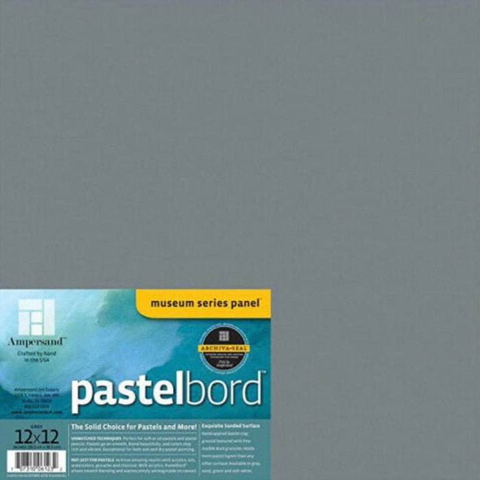 AMPERSAND AMPERSAND GREY / 16x20’' (406x508mm) Ampersand Pastel Boards 3.1mm Depth