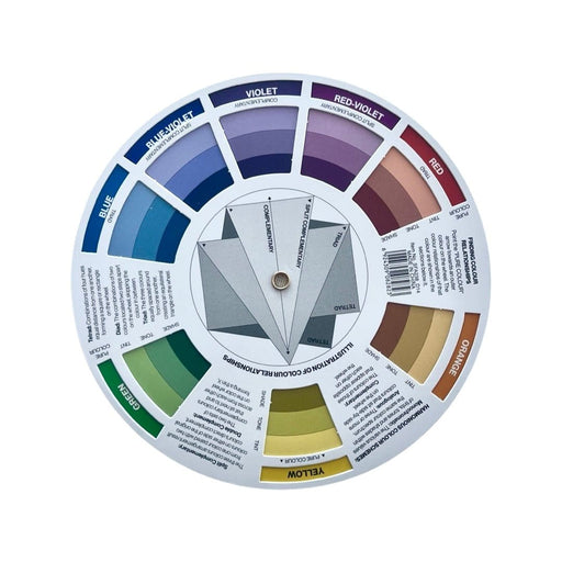 SINOART Artist's Pocket Colour Wheel 13cm diameter