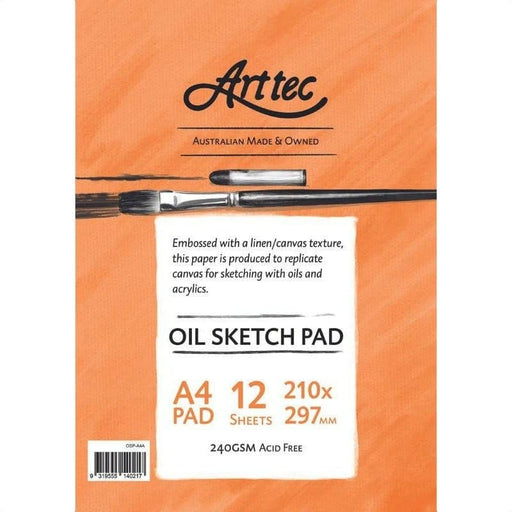 ARTTEC Arttec Oil Sketch Pads