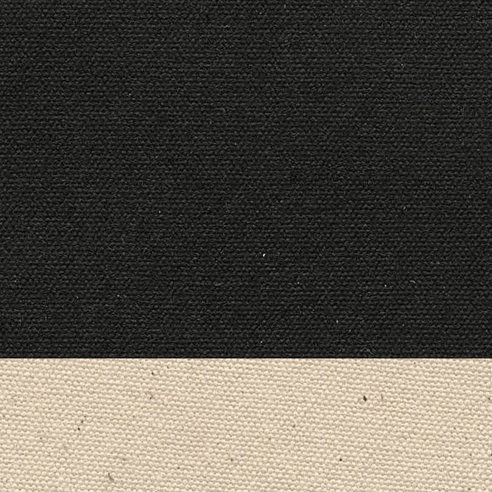 ALESANDRO CANVAS Cotton AUS 12oz Cotton Black Primed 10m Canvas Roll