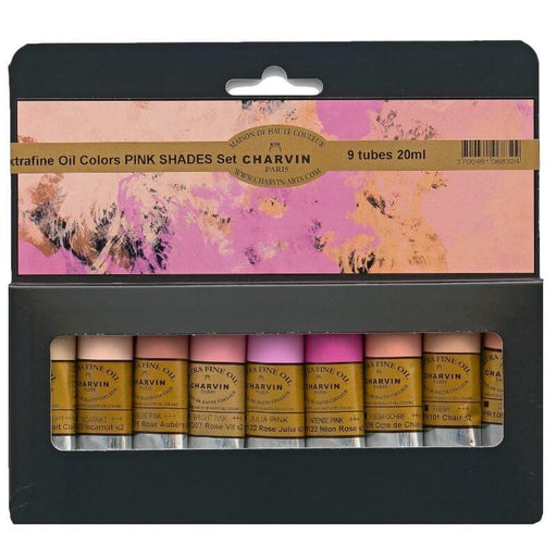 CHARVIN SETS CHARVIN Charvin Extra Fine Oil Set Pink Shades
