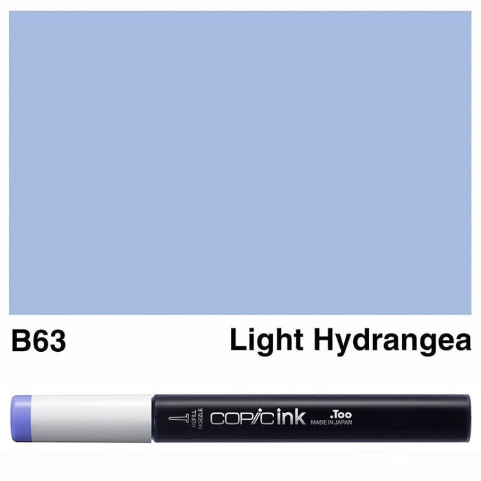 COPIC INKS COPIC Copic Ink B63-Light Hydrangea