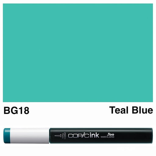 COPIC INKS COPIC Copic Ink BG18-Teal Blue