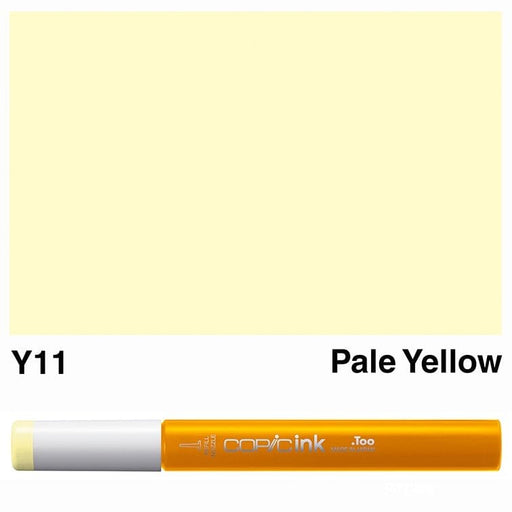 COPIC INKS COPIC Copic Ink Y11-Pale Yellow