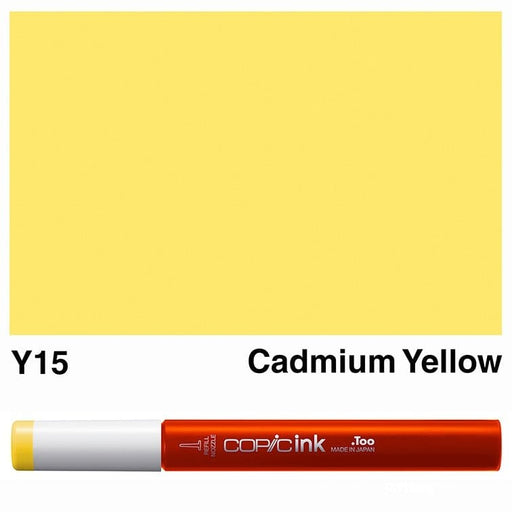 COPIC INKS COPIC Copic Ink Y15-Cadmium Yellow