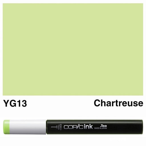 COPIC INKS COPIC Copic Ink YG13-Chartreuse