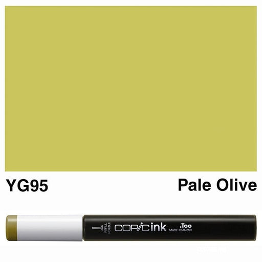 COPIC INKS COPIC Copic Ink YG95-Pale Olive