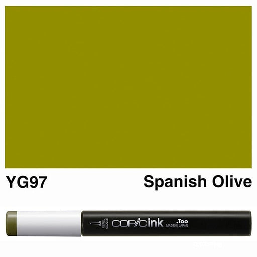 COPIC INKS COPIC Copic Ink YG97-Spanish Olive