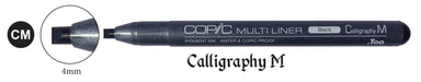 COPIC COPIC CM Copic Multiliner Calligraphy Pens & Set
