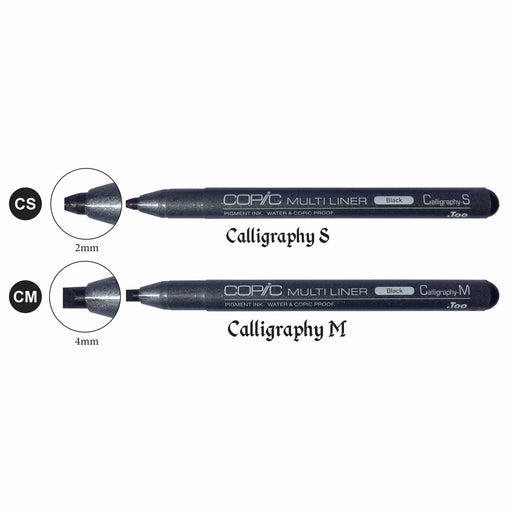 COPIC COPIC Copic Multiliner Calligraphy Pens & Set