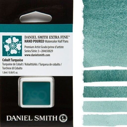 DANIEL SMITH HALF PANS DANIEL SMITH Daniel Smith (1/2 Pan) Cobalt Turquoise