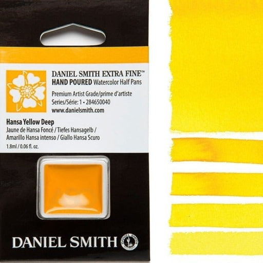 DANIEL SMITH HALF PANS DANIEL SMITH Daniel Smith (1/2 Pan) Hansa Yellow Deep