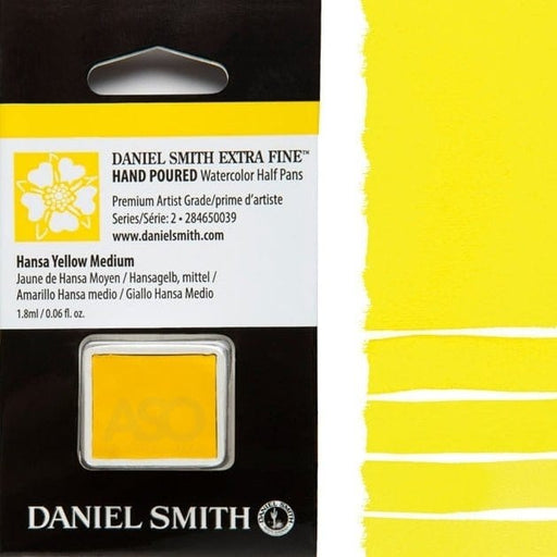 DANIEL SMITH HALF PANS DANIEL SMITH Daniel Smith (1/2 Pan) Hansa Yellow Medium