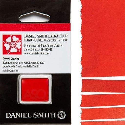 DANIEL SMITH HALF PANS DANIEL SMITH Daniel Smith (1/2 Pan) Pyrrol Scarlet