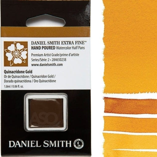 DANIEL SMITH HALF PANS DANIEL SMITH Daniel Smith (1/2 Pan) Quinacridone Gold