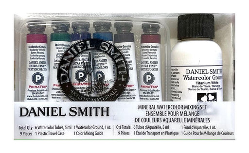 DANIEL SMITH SETS DANIEL SMITH 6x5ml + Ground Daniel Smith Mineral Watercolour Mixing Set