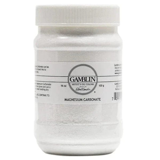 GAMBLIN MEDIUMS GAMBLIN Gamblin Magnesium Carbonate 100gm