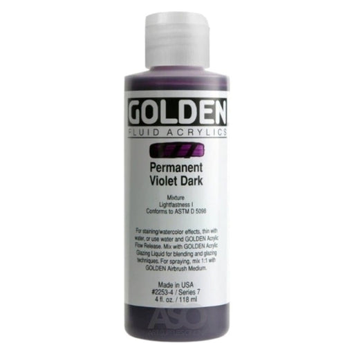 GOLDEN FLUID GOLDEN Golden Fluid Permanent Violet Dark