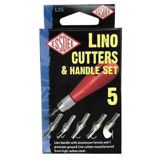 ESSDEE ESSDEE Lino Cutters & Handle Set 5