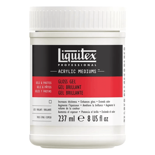 LIQUITEX MEDIUMS LIQUITEX 237ml Liquitex Gloss Gel Medium