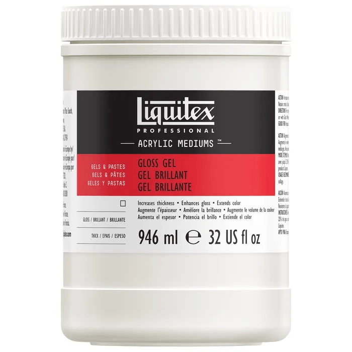 LIQUITEX MEDIUMS LIQUITEX 946ml Liquitex Gloss Gel Medium