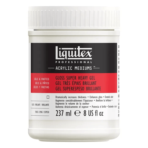 LIQUITEX MEDIUMS LIQUITEX 237ml Liquitex Gloss Super Heavy Gel
