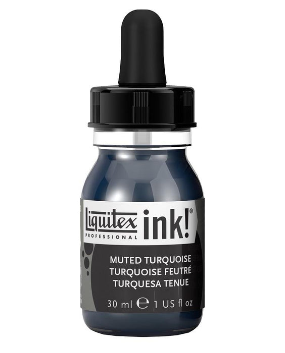 LIQUITEX INKS LIQUITEX 503 Muted Collection Turquoise Liquitex Inks Muted Collection