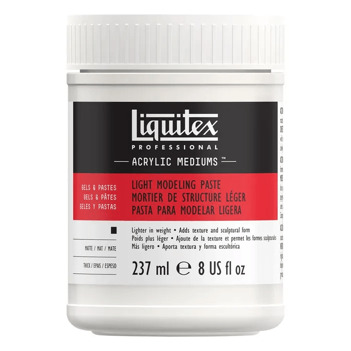 LIQUITEX MEDIUMS LIQUITEX 237ml Liquitex Light Modeling Paste