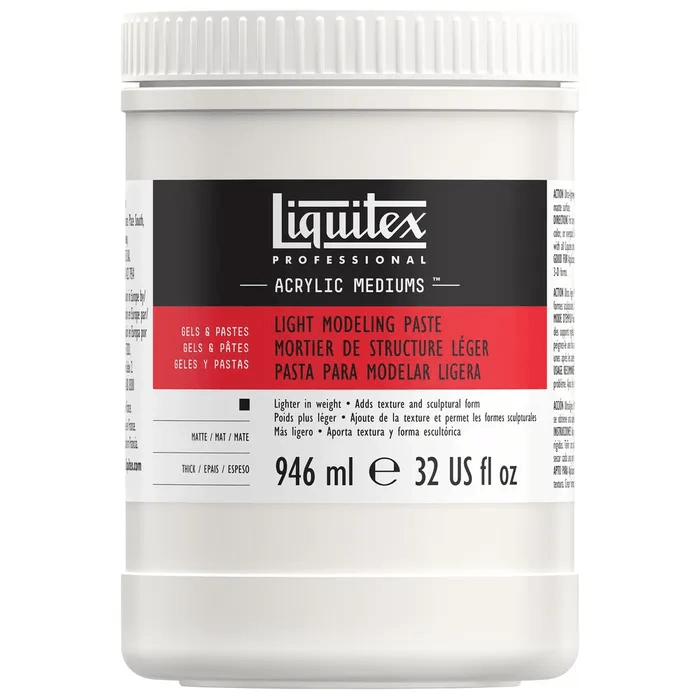 LIQUITEX MEDIUMS LIQUITEX 946ml Liquitex Light Modeling Paste
