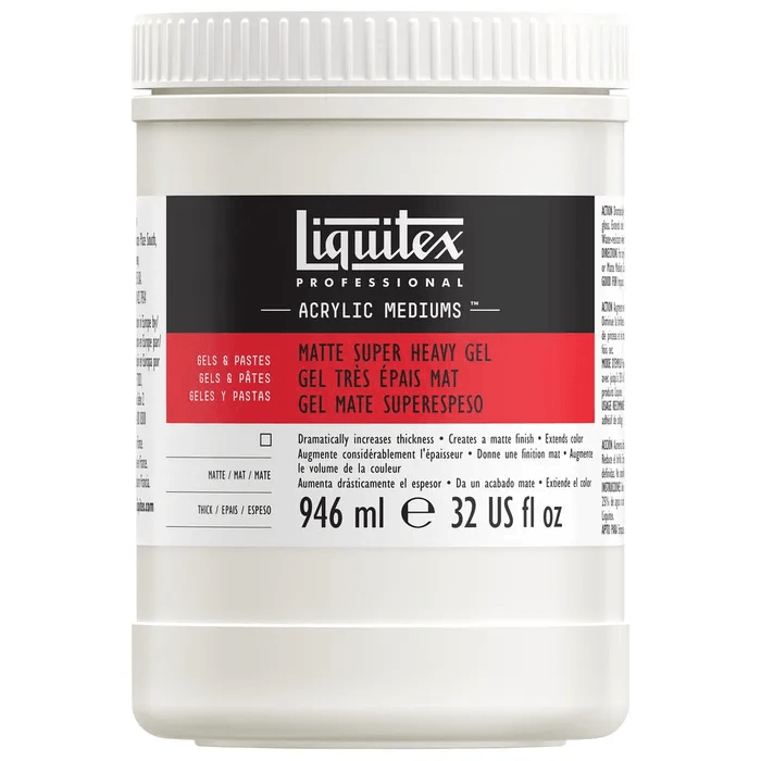 LIQUITEX MEDIUMS LIQUITEX 946ml Liquitex Matte Super Heavy Gel