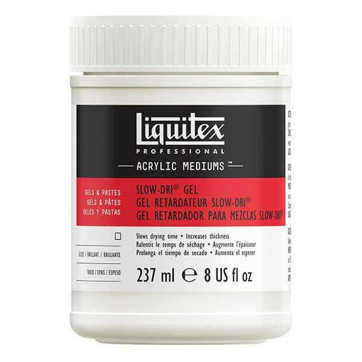 LIQUITEX MEDIUMS LIQUITEX Liquitex Slow Dri-Blend Gel Medium 237ml