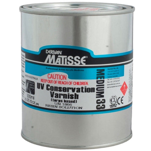 MATISSE VARNISH MATISSE 500ml MM33 UV Conservation Varnish