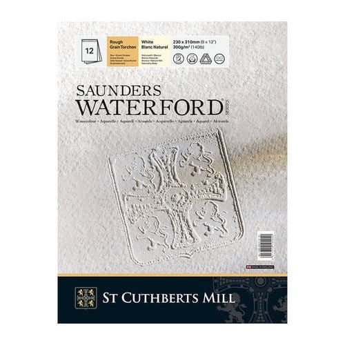 SAUNDERS SAUNDERS 23x31cm / Rough Saunders Waterford 300gsm Watercolour Pads