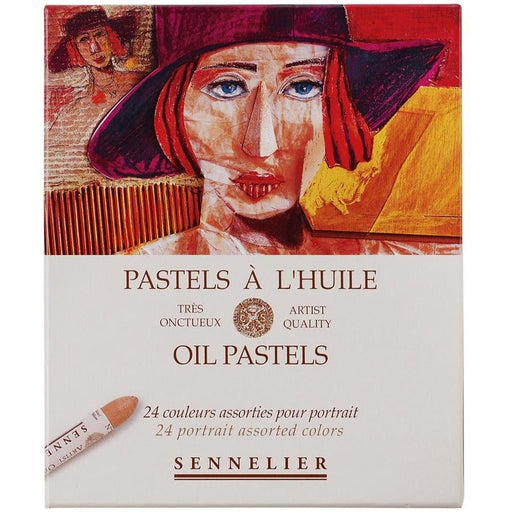 SENNELIER OIL PASTELS SENNELIER Sennelier Oil Pastel Set 24 Assorted Portrait