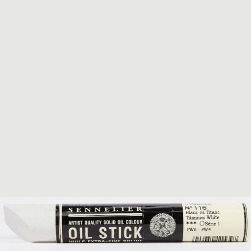SENNELIER OIL STICKS SENNELIER Sennelier Oil Stick 38ml No.116 Titanium White