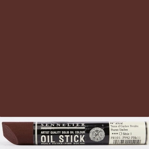 SENNELIER OIL STICKS SENNELIER Sennelier Oil Stick 38ml No.202 Burnt Umber