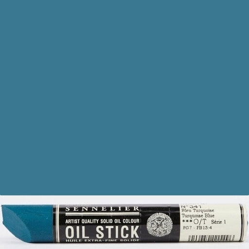SENNELIER OIL STICKS SENNELIER Sennelier Oil Stick 38ml No.341 Turquoise Blue