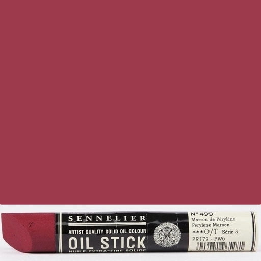 SENNELIER OIL STICKS SENNELIER Sennelier Oil Stick 38ml No.499 Perylene Maroon