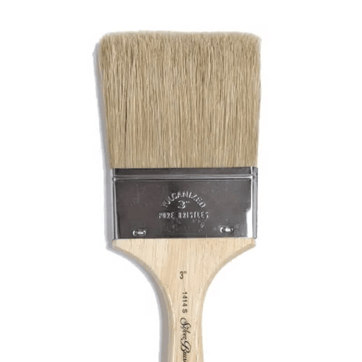 SILVER BRUSH SILVER BRUSH Silver Brush 1414S Cutter White Bristle Varnish Brush
