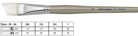 SILVER BRUSH SILVER BRUSH 3/4’’ (20mm x 28mm) Silver Brush 1506 Angular Silverwhite Long Handle