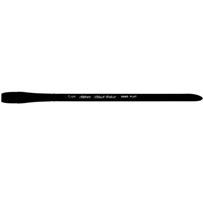 SILVER BRUSH SILVER BRUSH 1/2’’ (13mm x 16mm) Silver Brush 3008S Black Velvet Watercolour Brushes