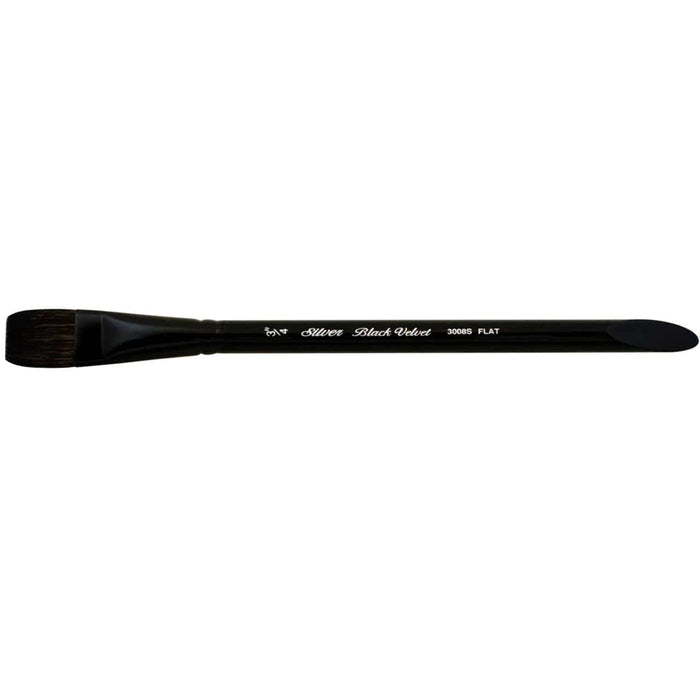 SILVER BRUSH SILVER BRUSH 3/4’’ (20mm x 22mm) Silver Brush 3008S Black Velvet Watercolour Brushes