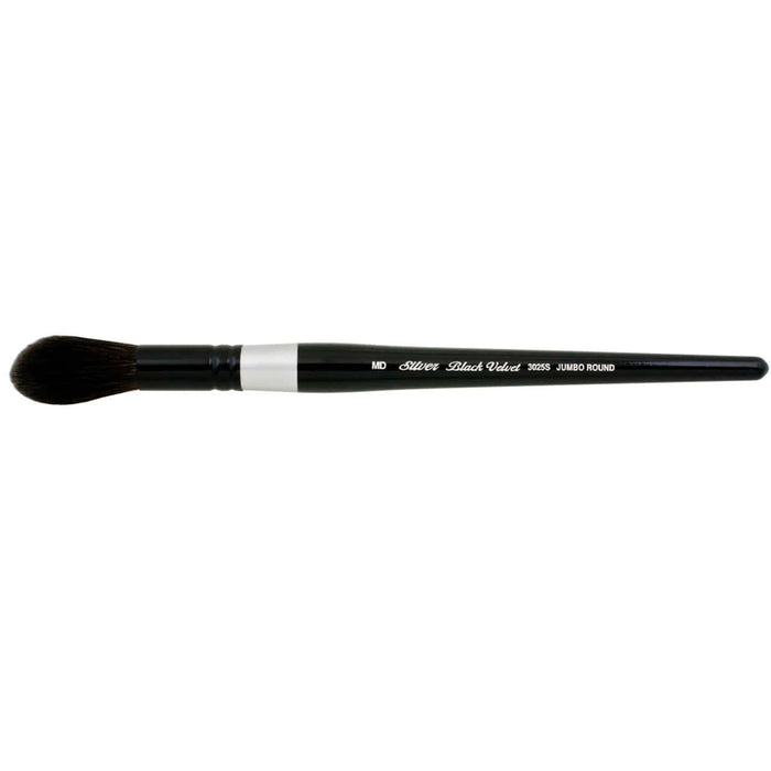 SILVER BRUSH SILVER BRUSH Medium (13mm x 42mm) Silver Brush 3025S Black Velvet Watercolour Brushes