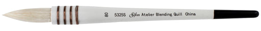DISCONTINUED SILVER BRUSH Silver Brush 5325S Atelier Goat Hair Blending Quill