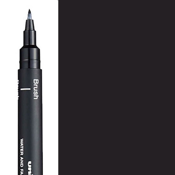 MITSUBISHI UNI PIN MITSUBISHI BLACK Size Brush Uni Pin 200 Fineliner Pens