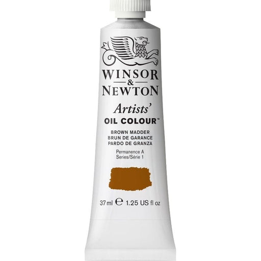 WINSOR & NEWTON ARTIST OILS WINSOR & NEWTON W&N Artist's Oil 37ml Brown Madder 056