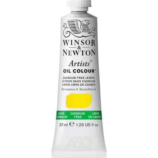 WINSOR & NEWTON ARTIST OILS WINSOR & NEWTON W&N Artist's Oil 37ml Cadmium-Free Lemon 898