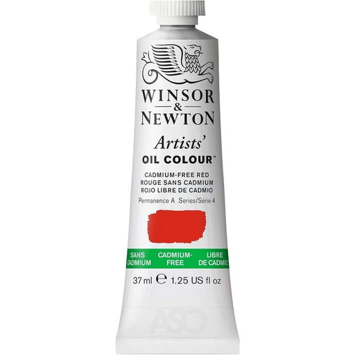WINSOR & NEWTON ARTIST OILS WINSOR & NEWTON W&N Artist's Oil 37ml Cadmium-Free Red 901