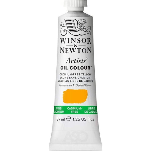 WINSOR & NEWTON ARTIST OILS WINSOR & NEWTON W&N Artist's Oil 37ml Cadmium-Free Yellow 890